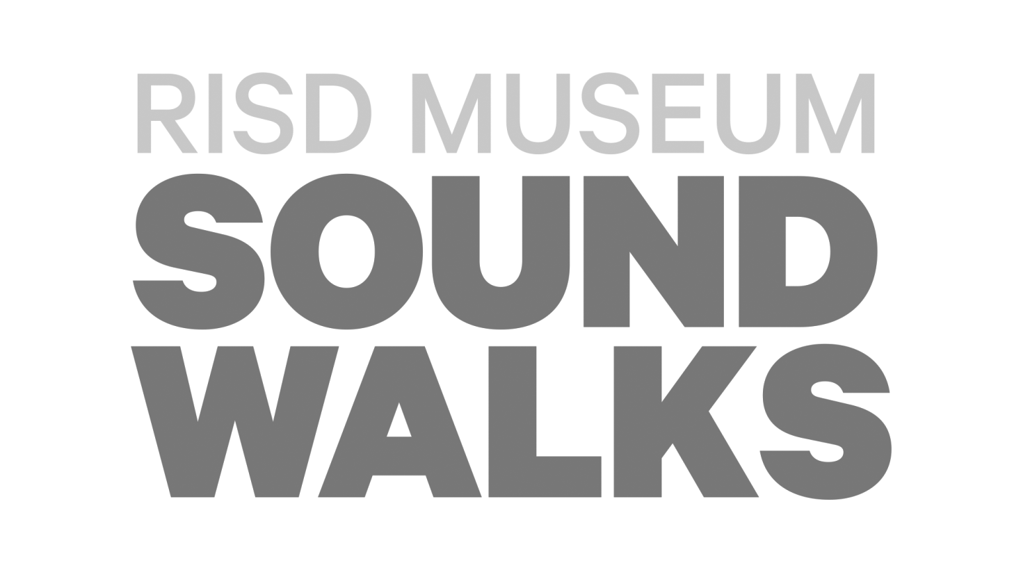 RISD Museum Soundwalks logo