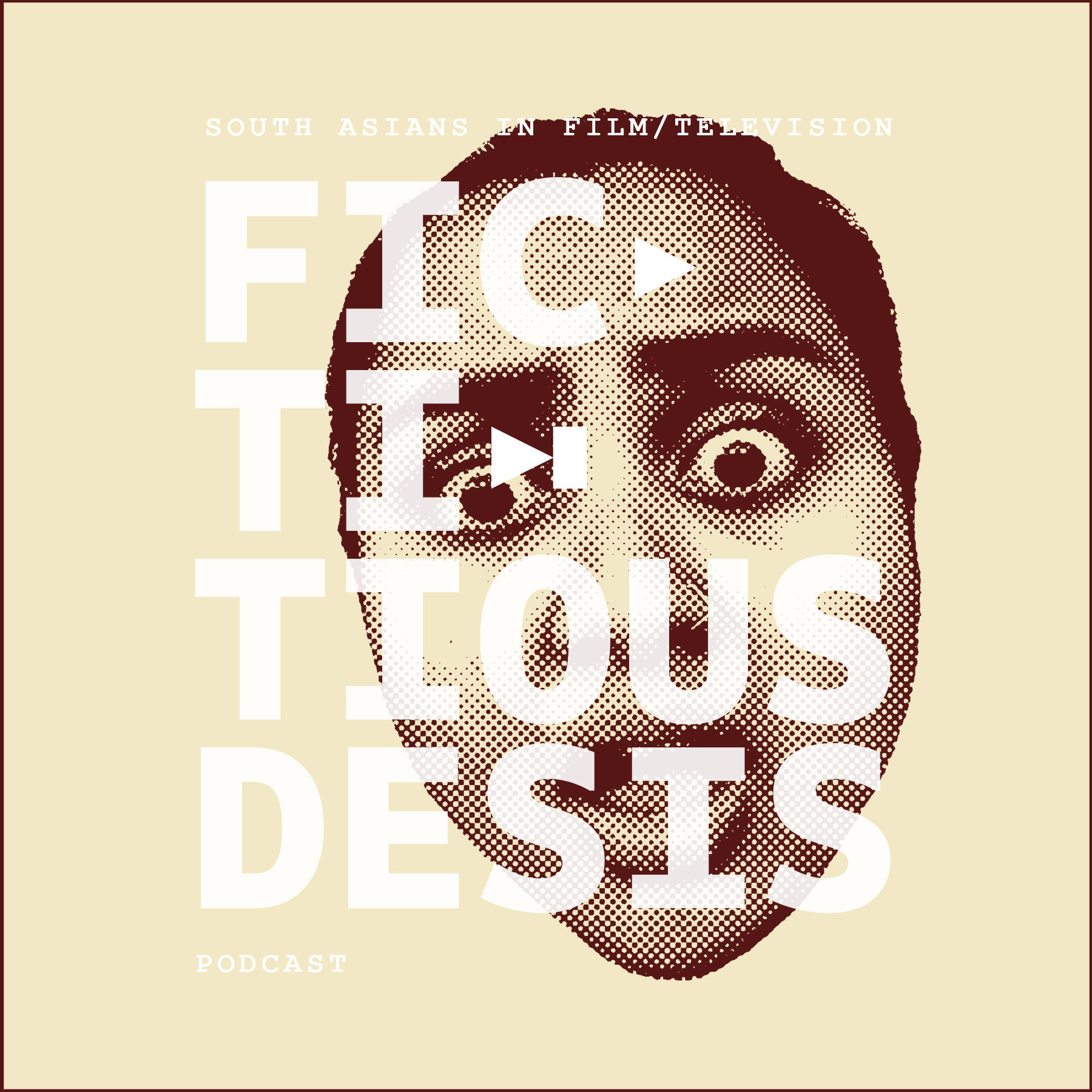 Design for 'Fictitious Desis' podcast