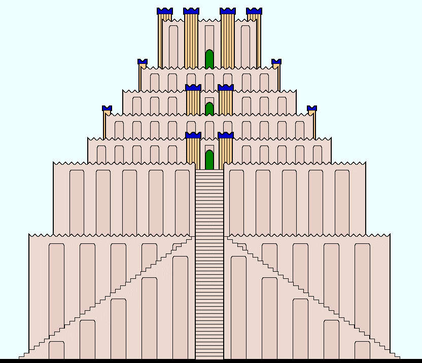 /simple%20computer%20rendering%2C%20proposing%20what%20the%20Etemenaki%20ziggurat%20might%20have%20looked%20like.%20The%20stepped%20pyramid%20form%20has%20two%20large%20bottom%20levels%2C%20and%20five%20smaller%20top%20levels.%20A%20large%20central%20staircase%20leads%20to%20the%20center%20level%2C%20and%20two%20perpendicular%20staircases%20lead%20to%20the%20first%20level.