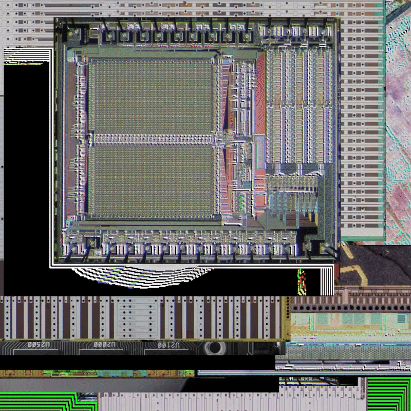 Composite image of Chip Die Shots