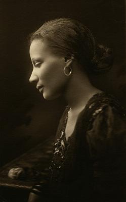 portrait of Nancy Elizabeth Prophet in profile