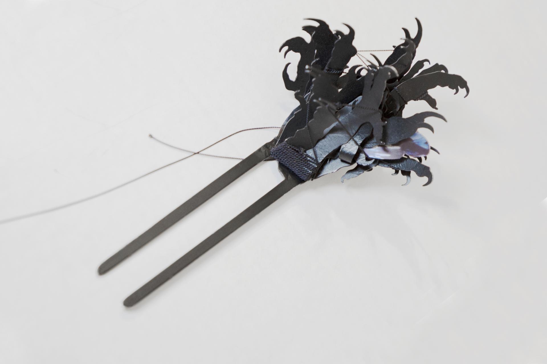 LongYuxin_A kingfisher hairpin_zuihouyige