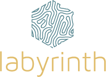 Labyrinth branding logo