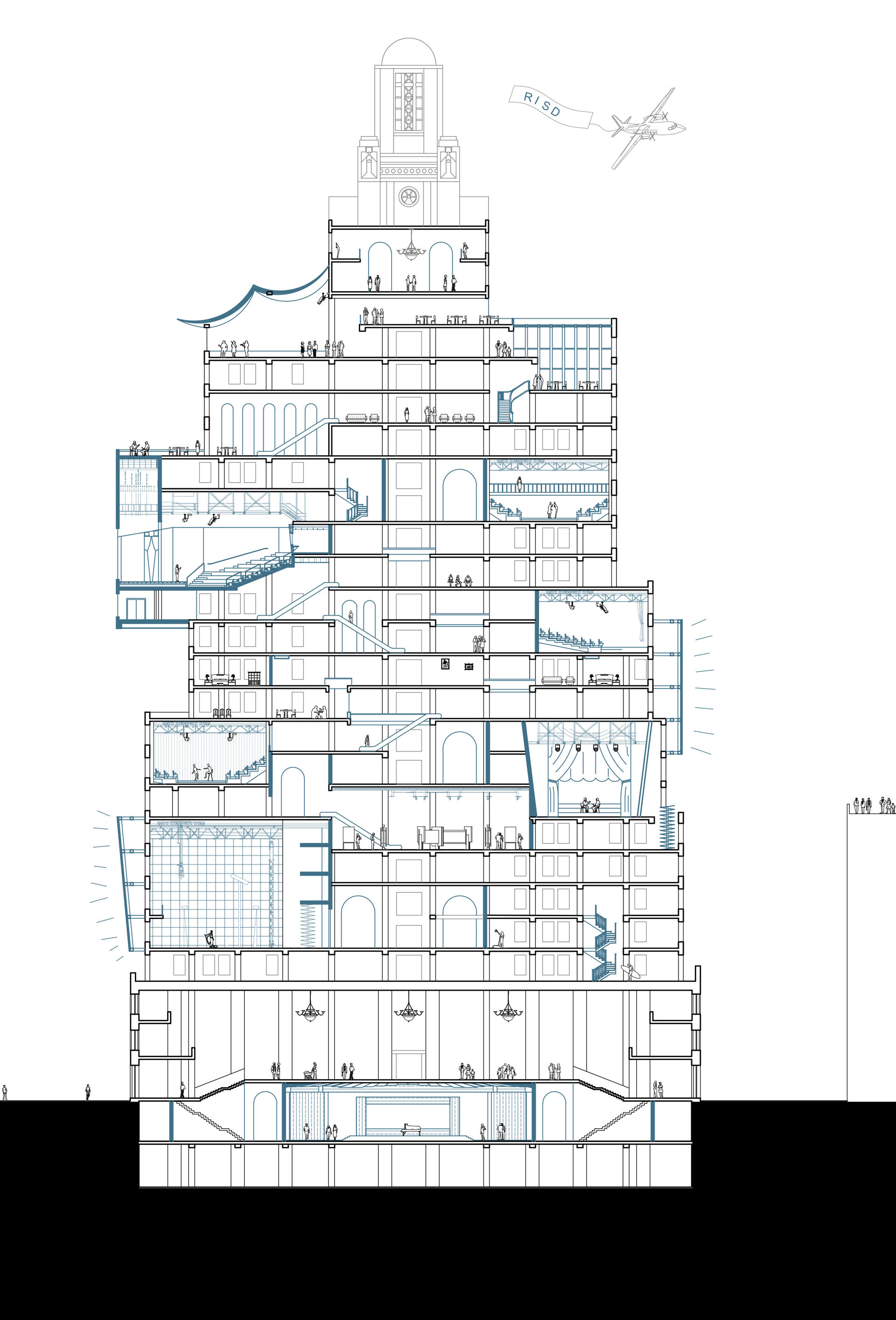 Schematic section