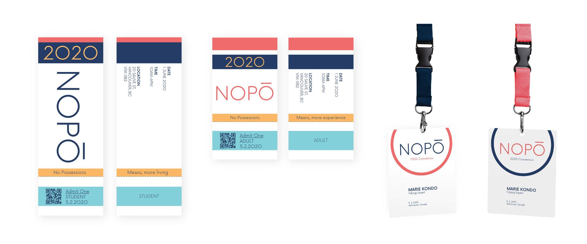 NOPO campaign materials 