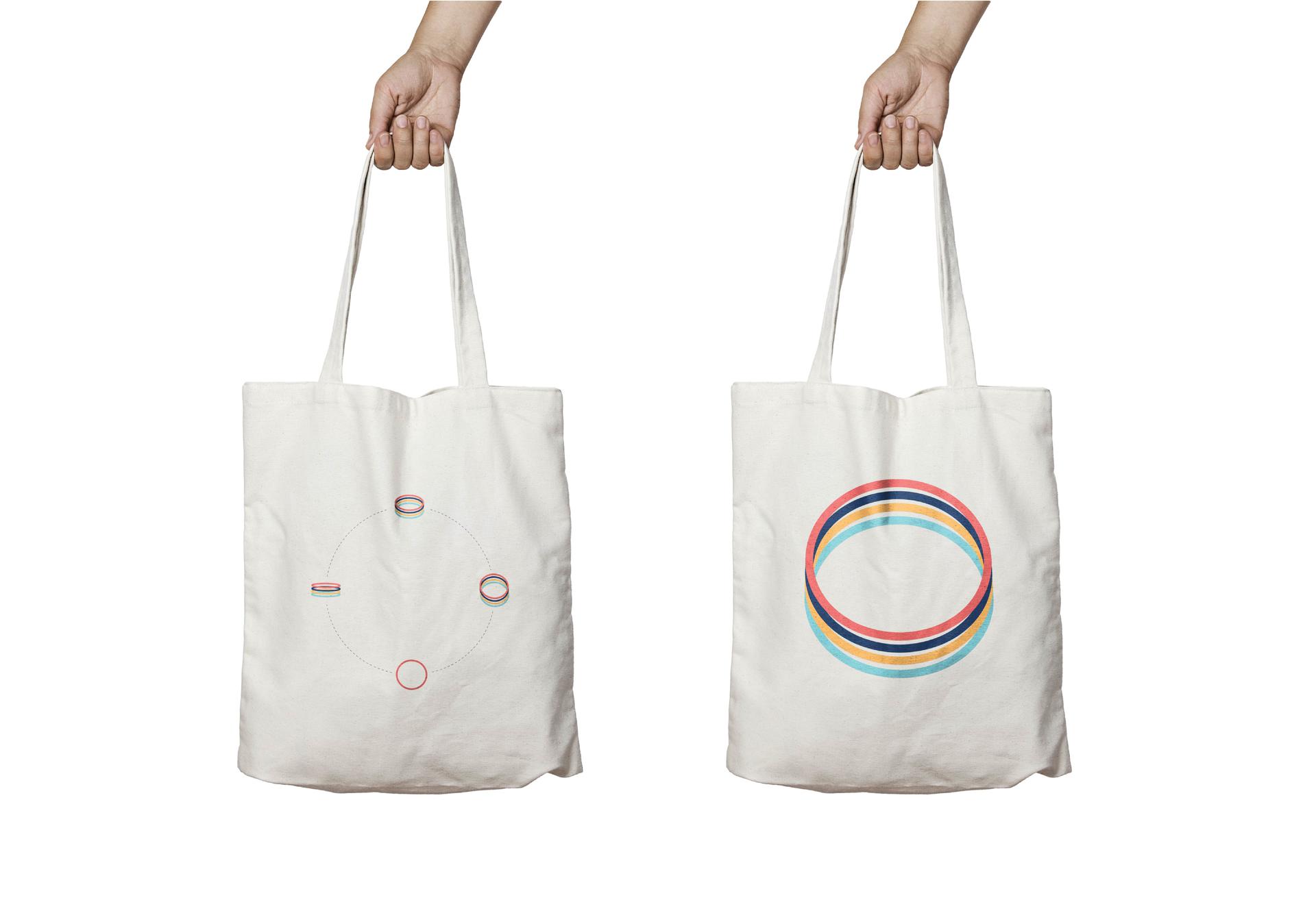 NOPO branded tote bags