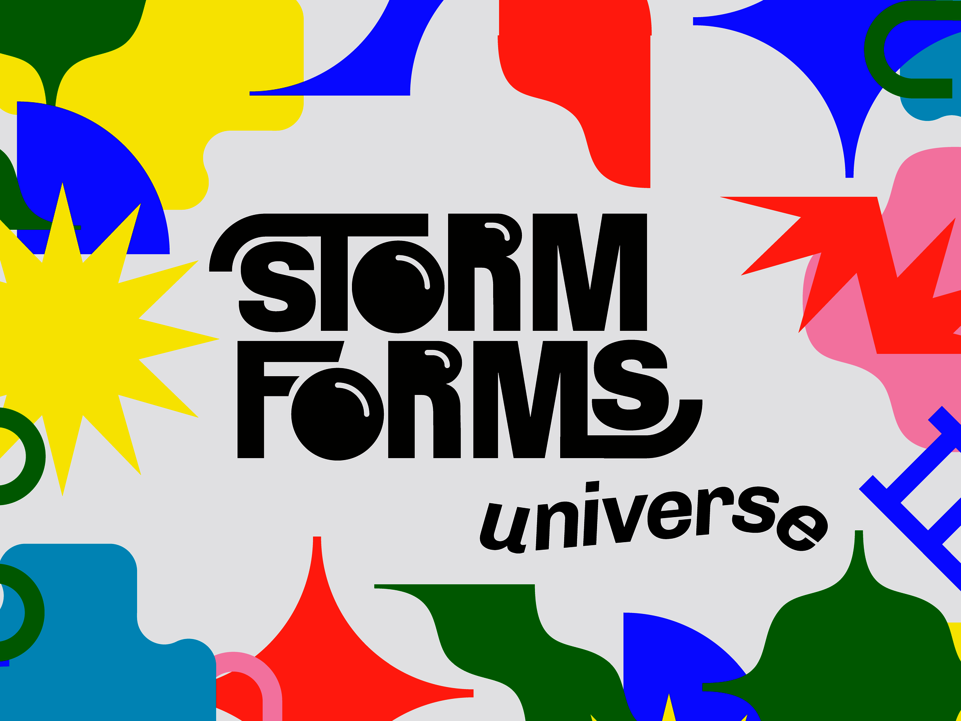 Branding for StormForms a modular long-form play system to be used in a classroom or group setting