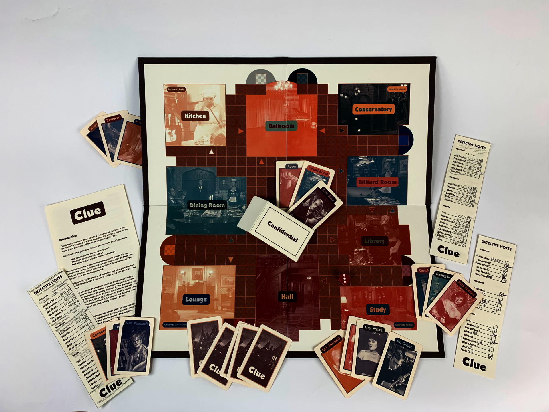 Clue board game