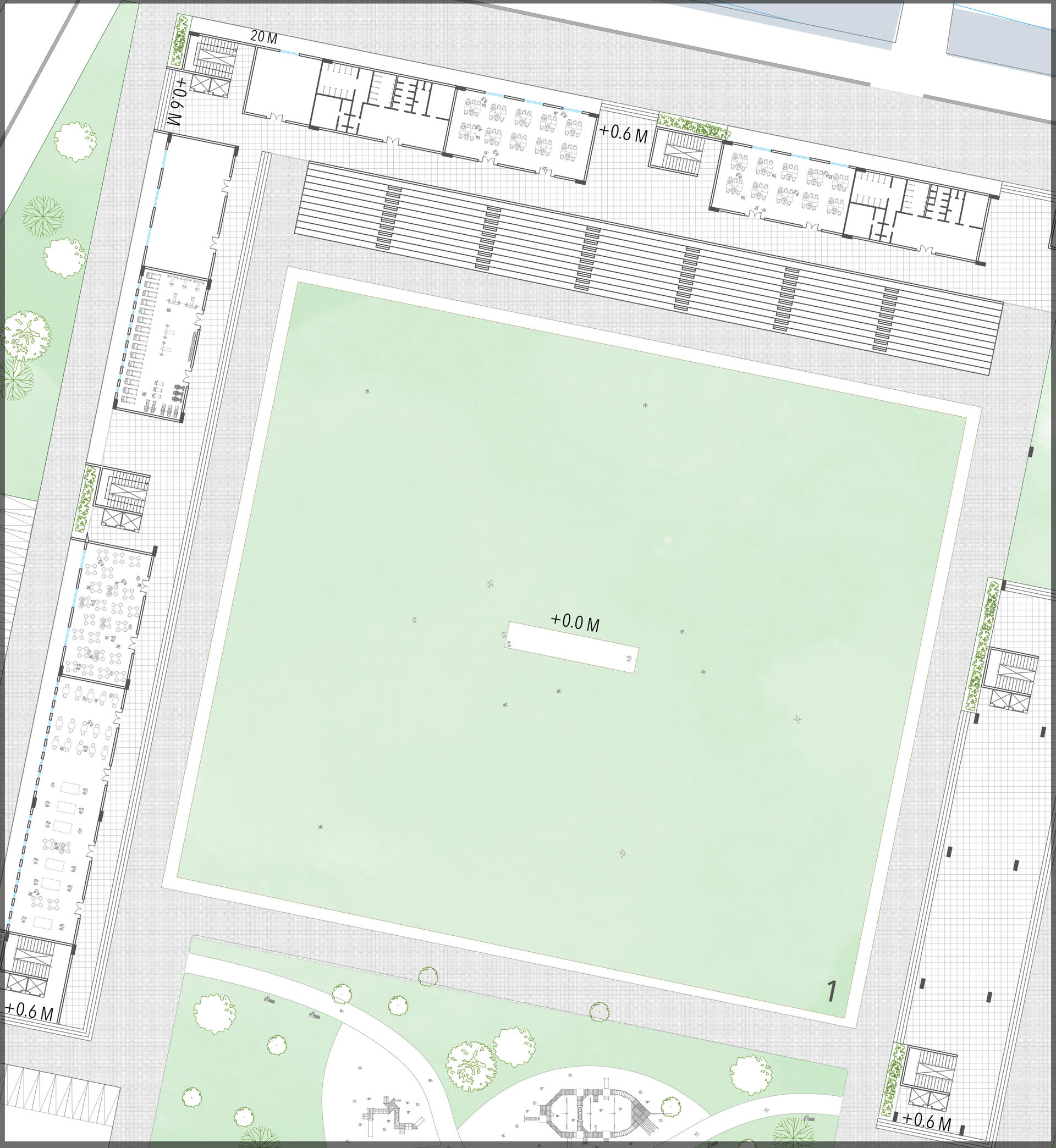 Zoom in Plan _Cricket Field
