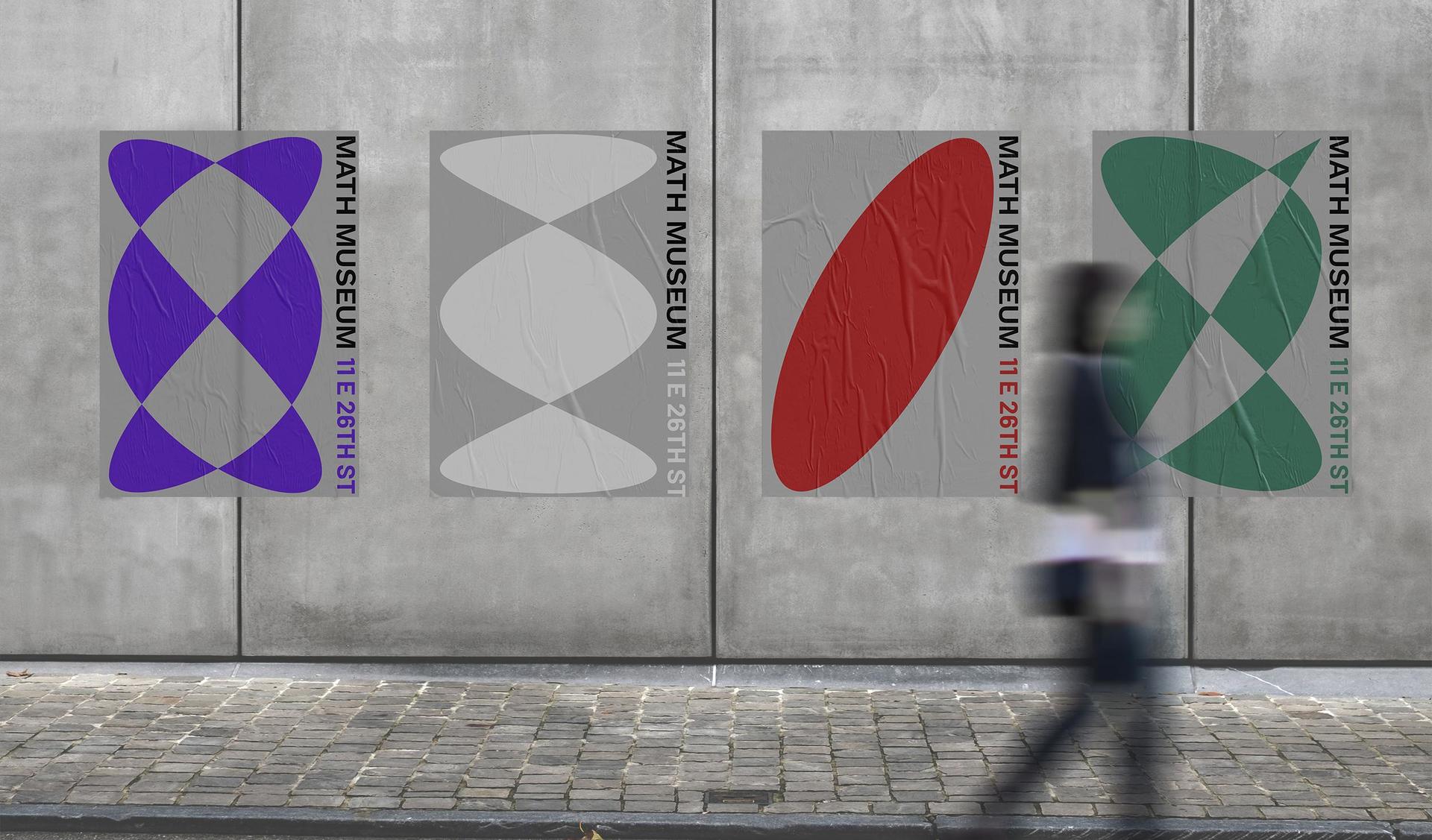 Poster designs for Math Museum