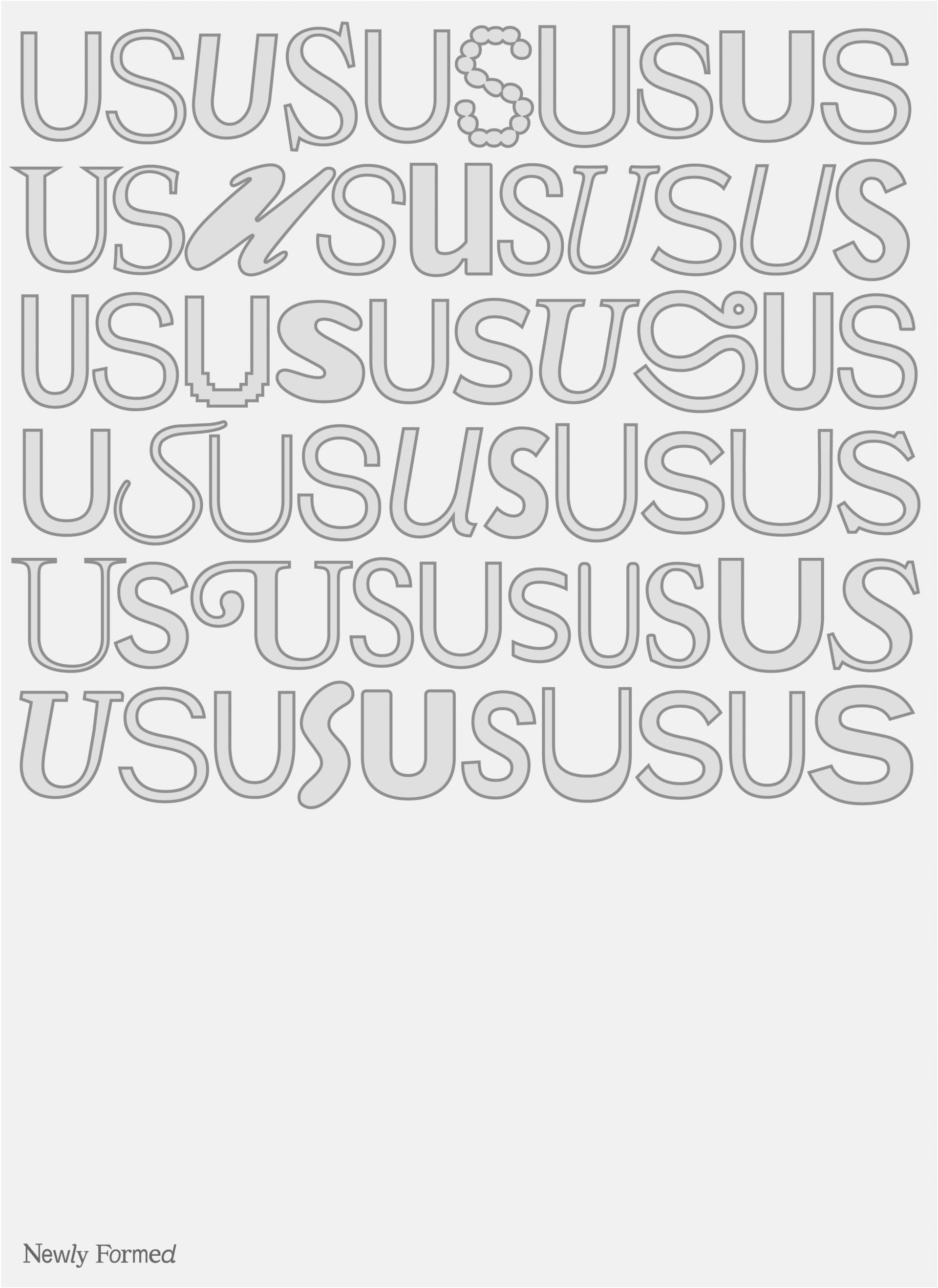 'Us' poster design