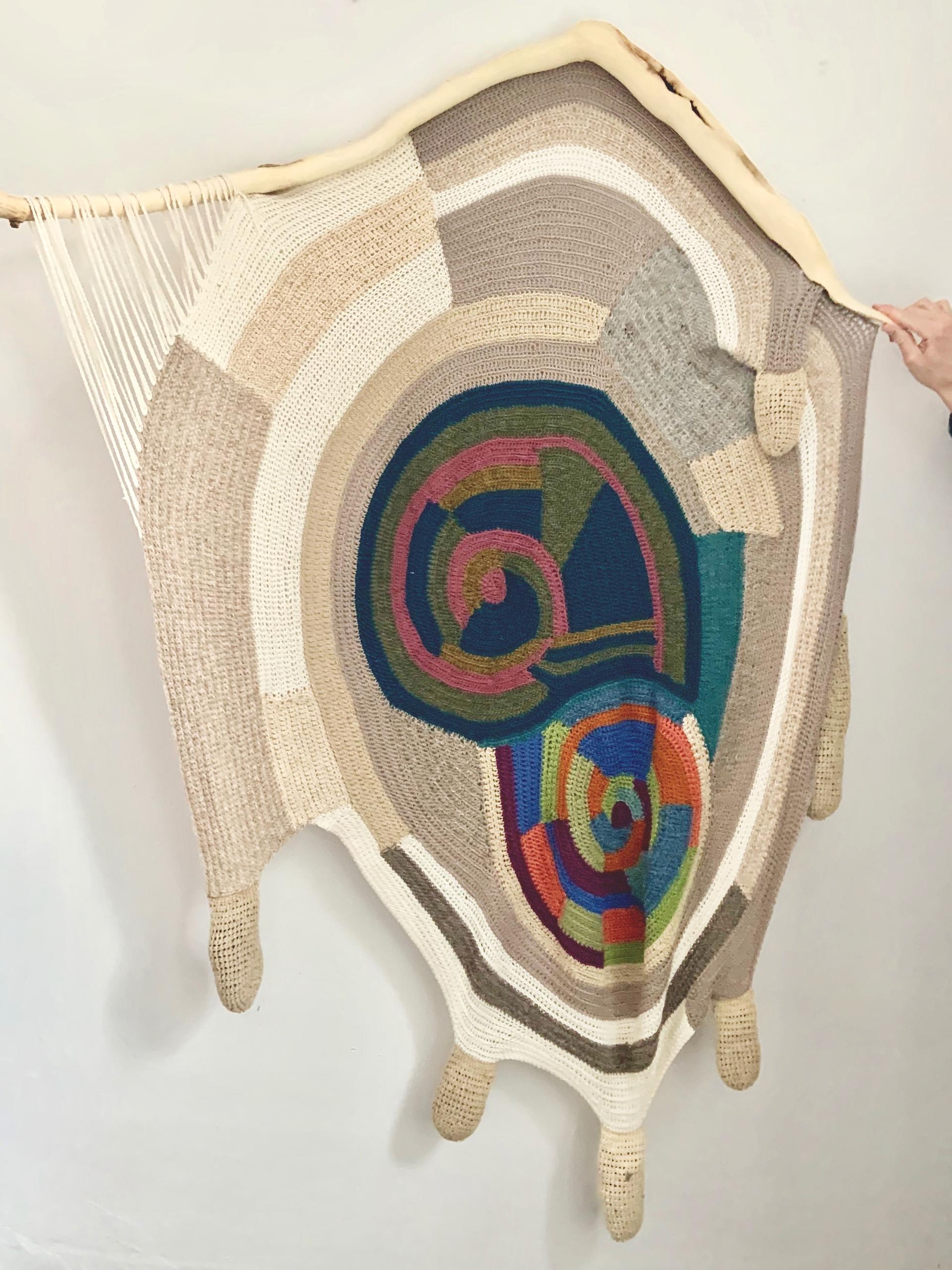 Mixed media piece by Grace Kayar