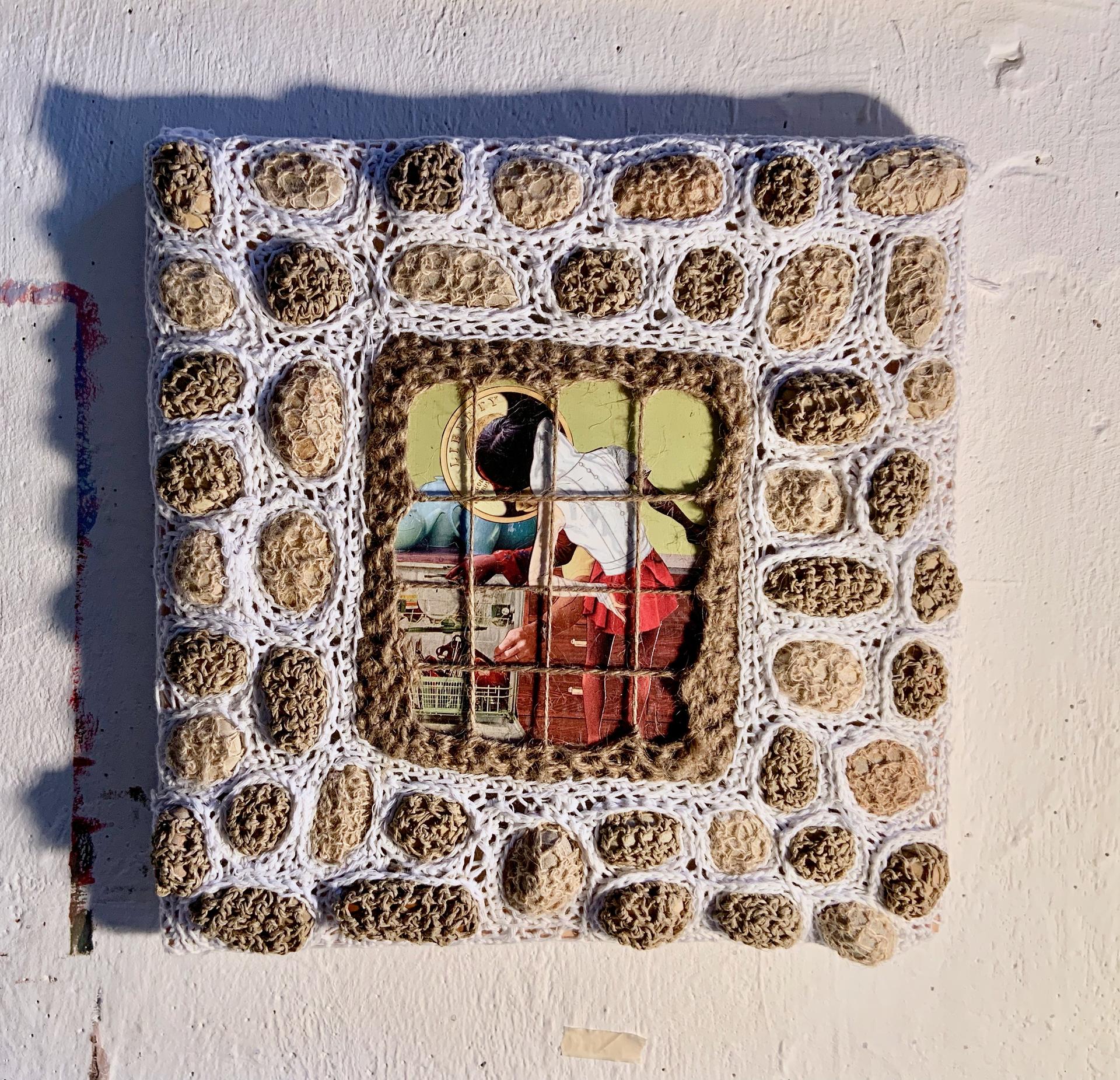Mixed media piece by Grace Kayar