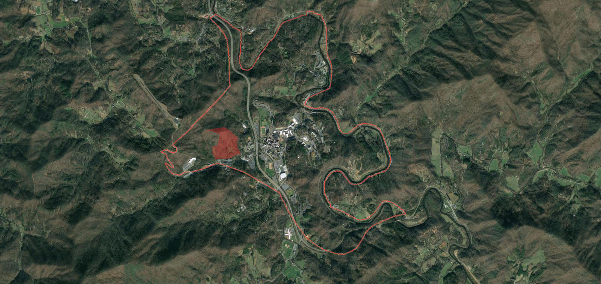 The site location of the housing prototype is in Cullowhee, NC.