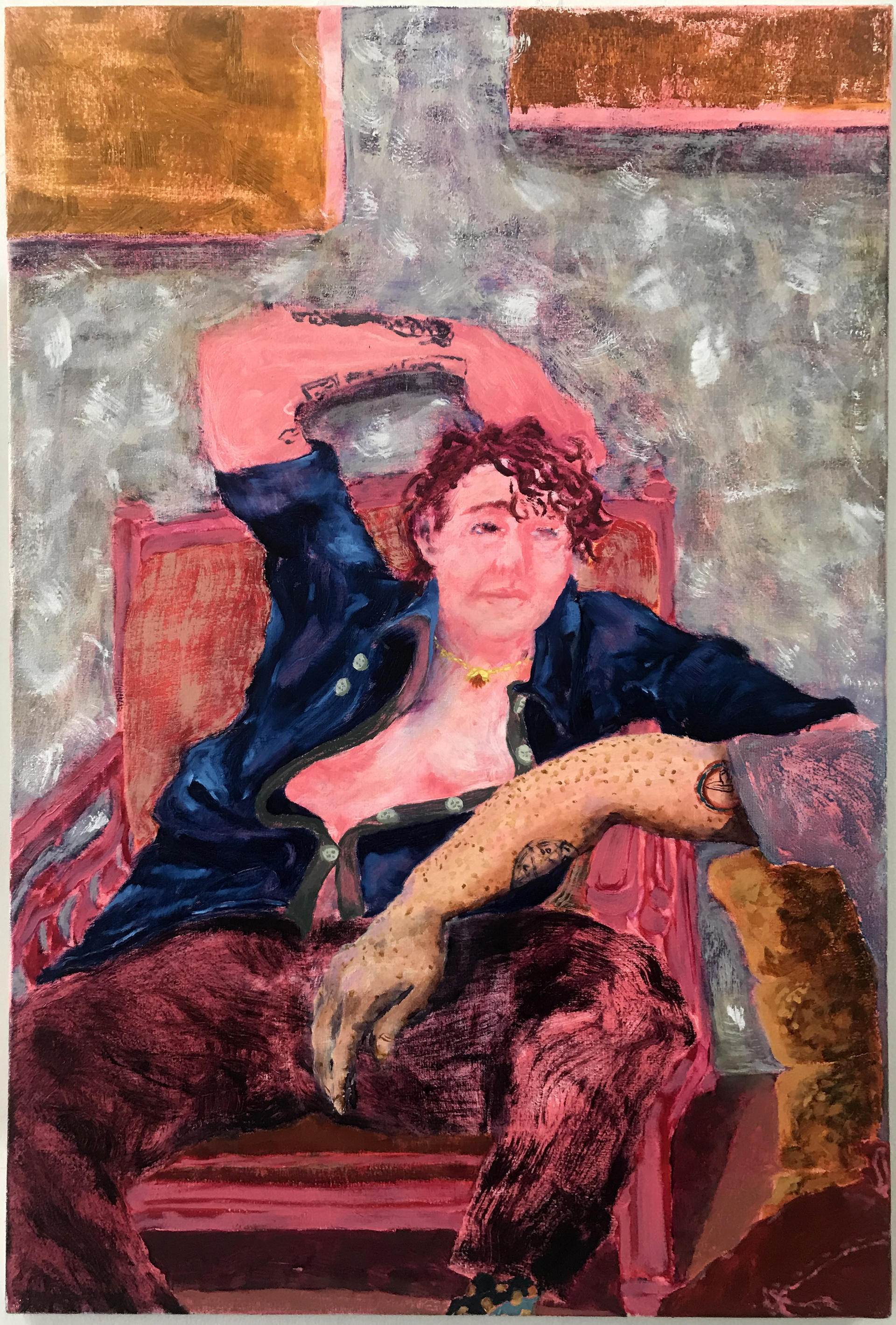 portrait of a person in a chair