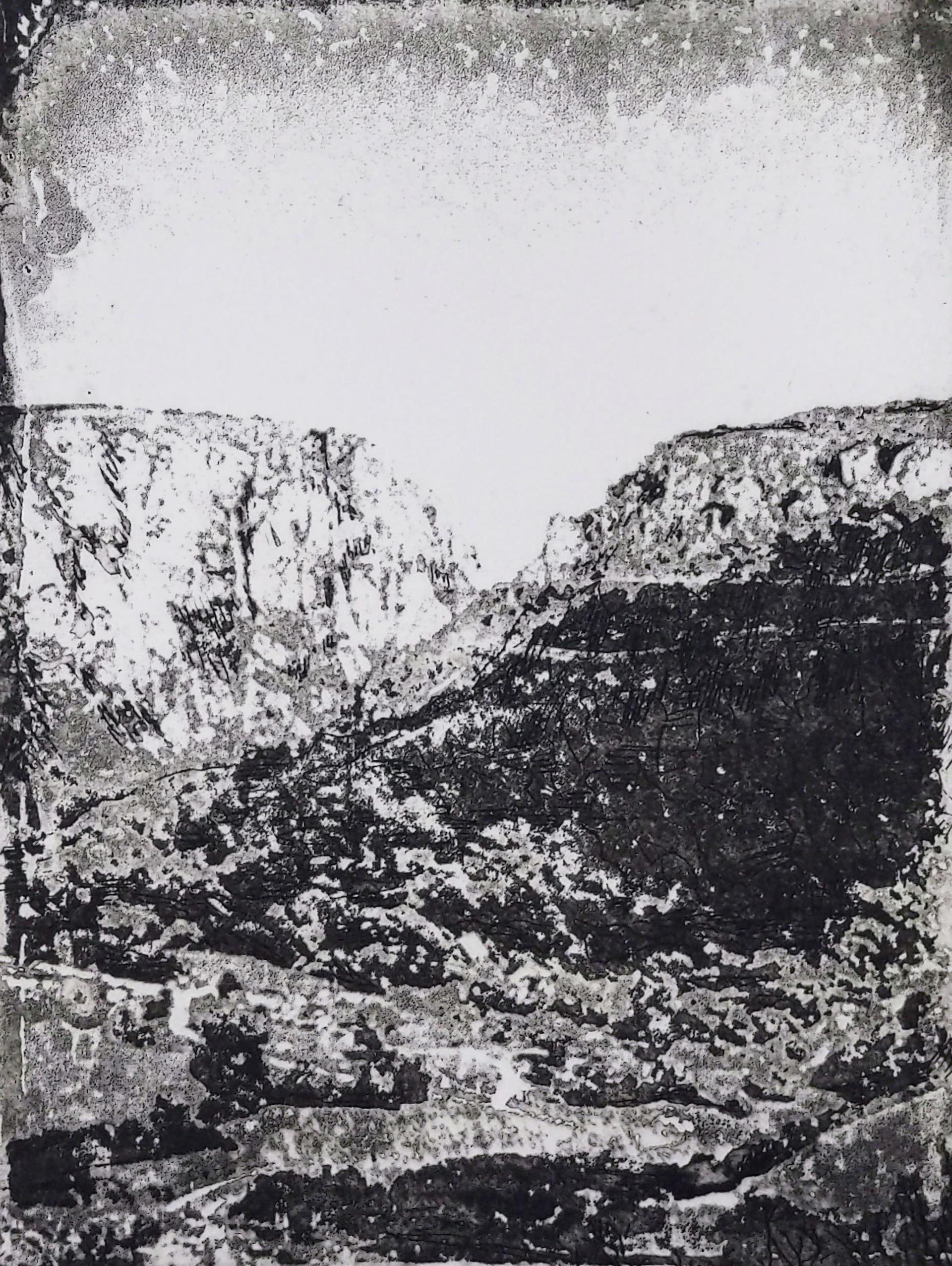 Torda in Memory, 2019, Photogravure, 5"x3.5”