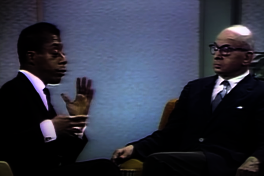 James Baldwin speaks to Dick Cavett
