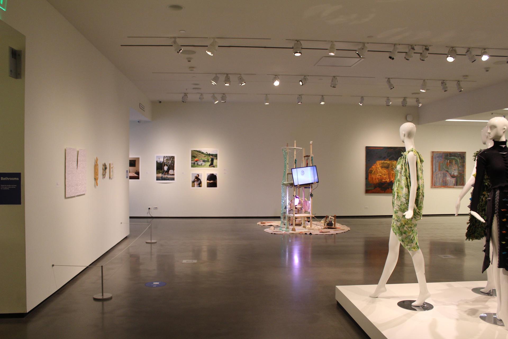 Image of the work installed in the gallery