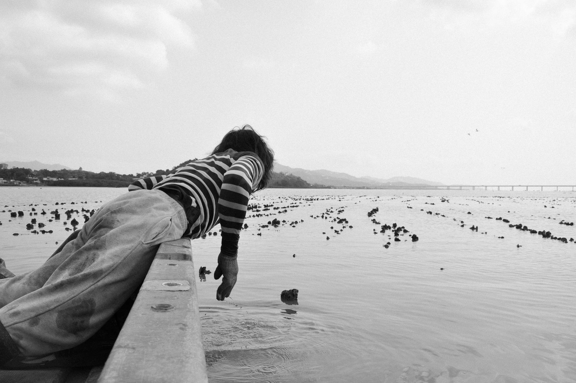 Field excursion with a local oyster farmer