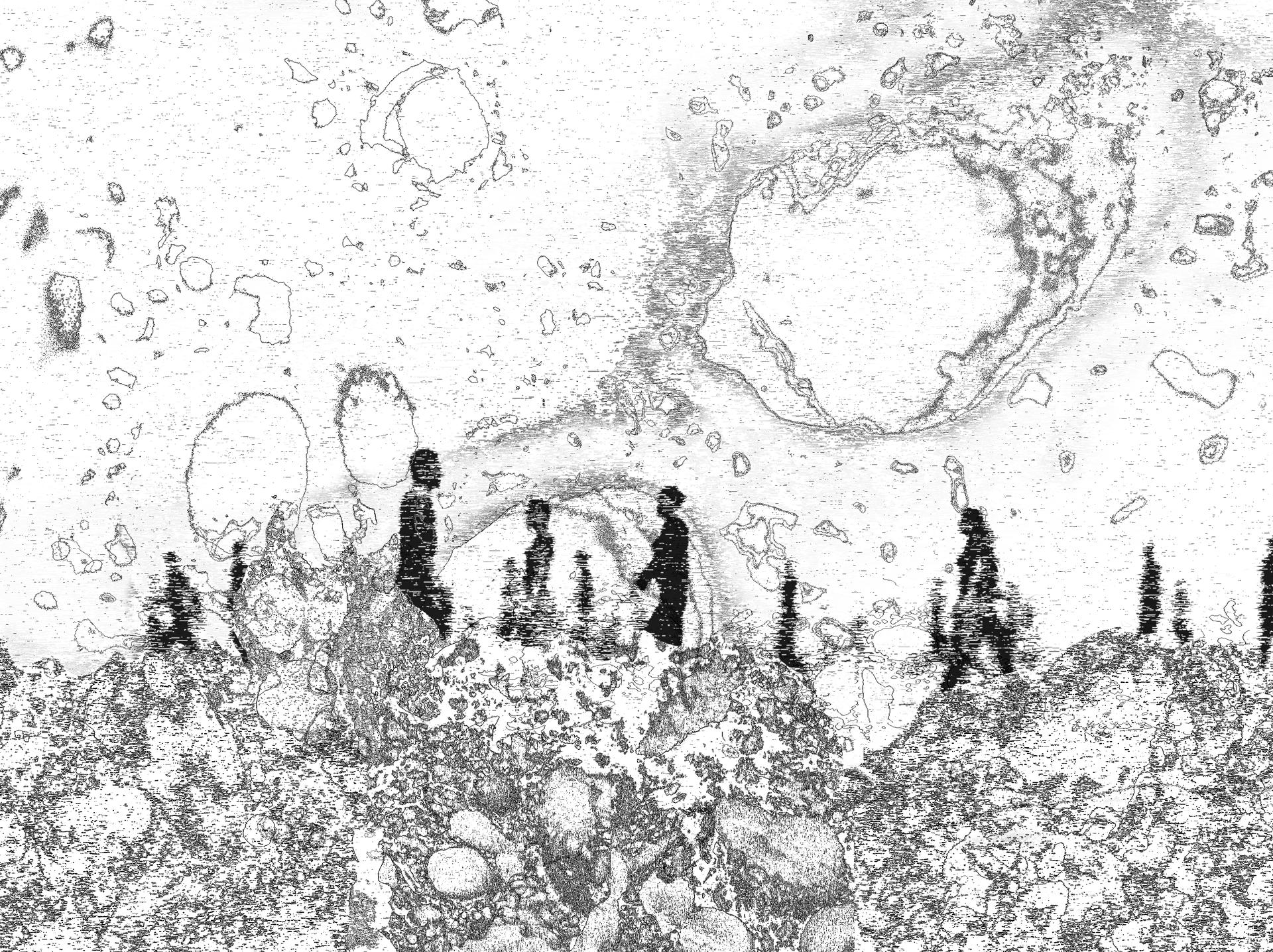 A porous ground at the human scale