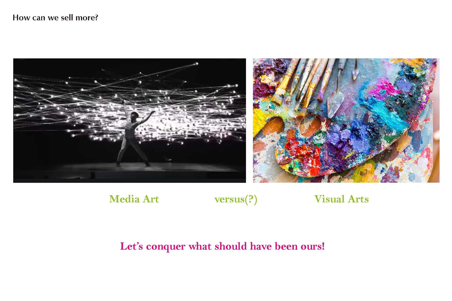 Visual Arts vs. Media Art