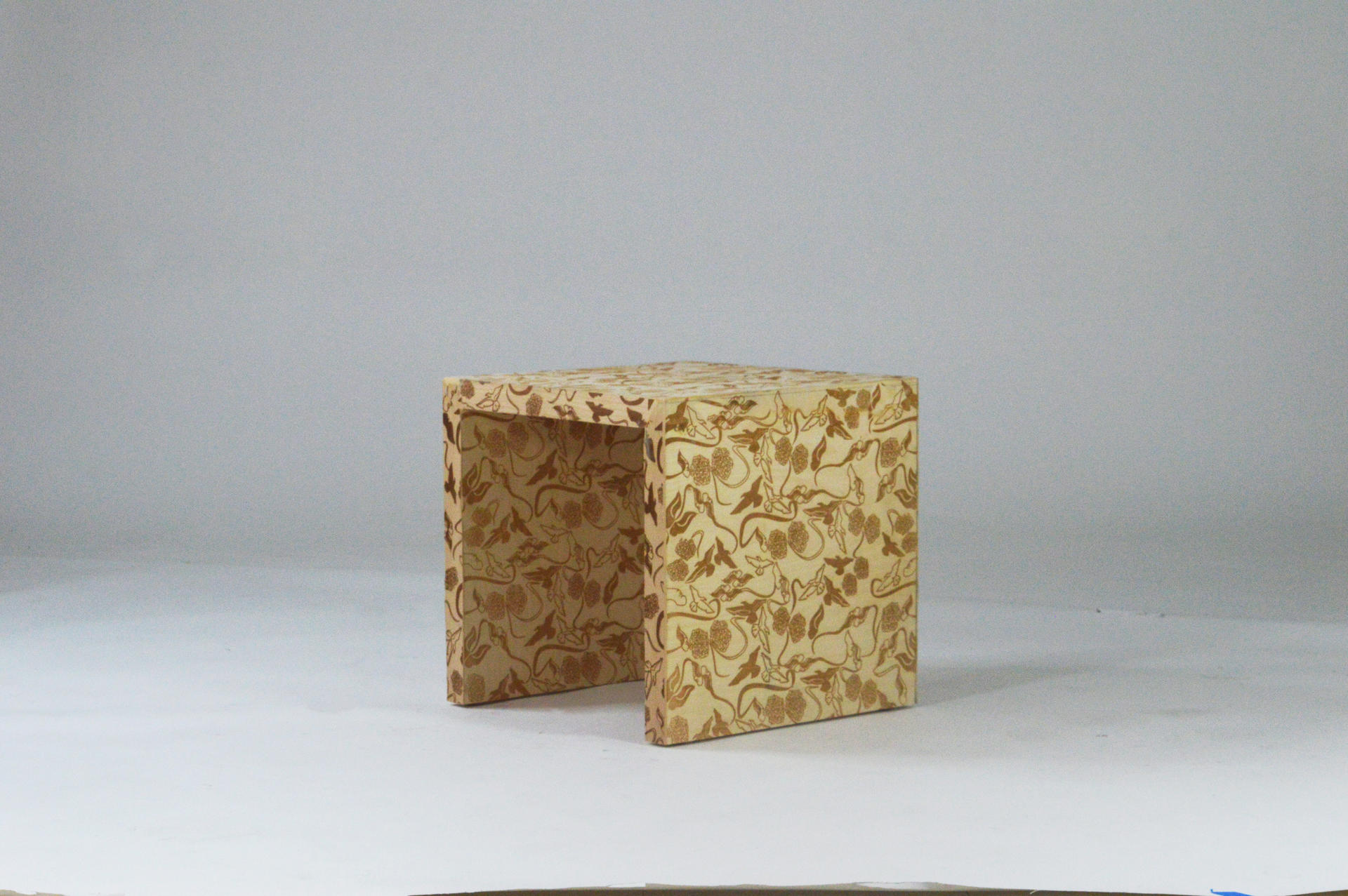 Little birchwood stool