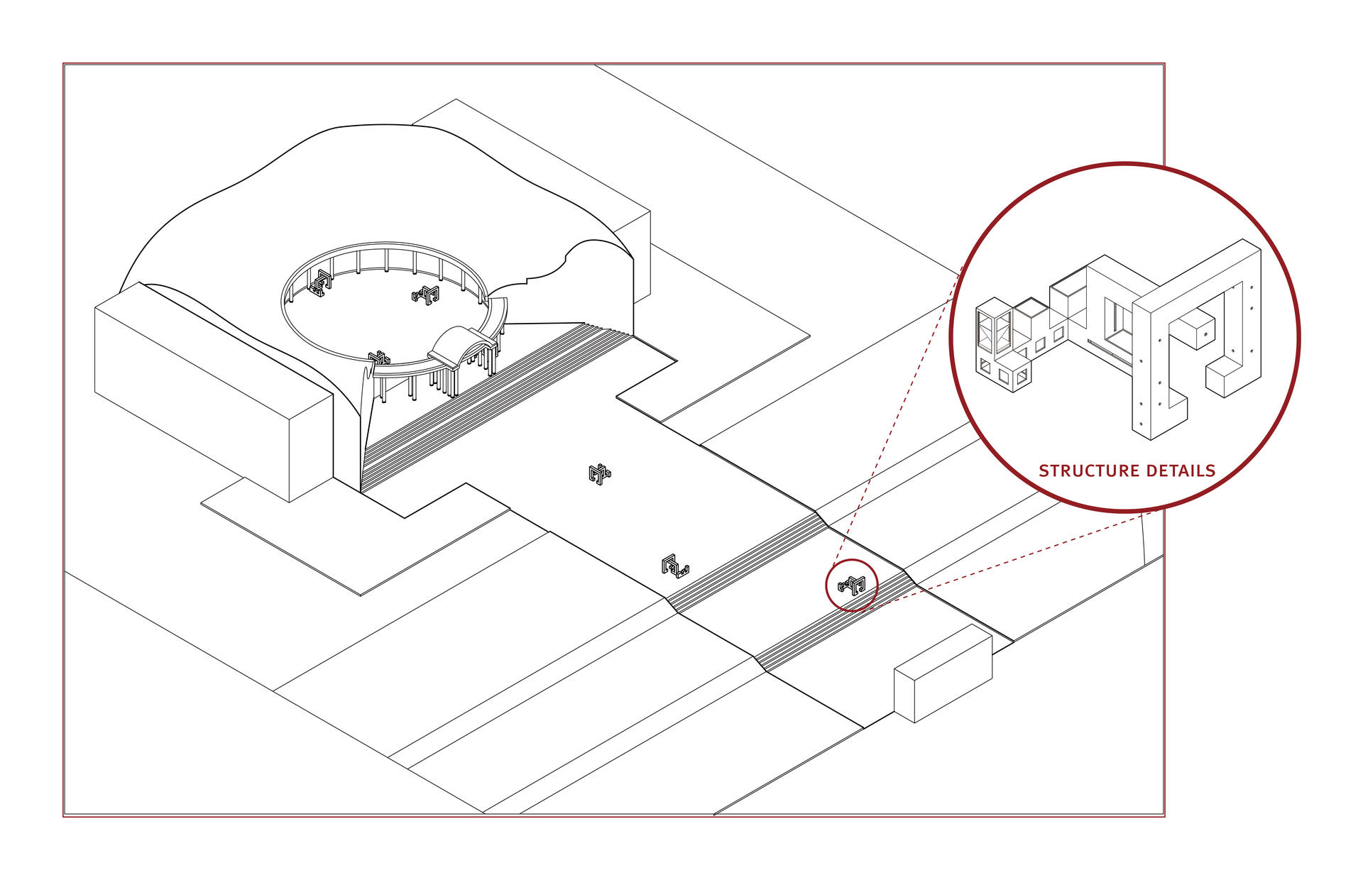 axonometric drawing