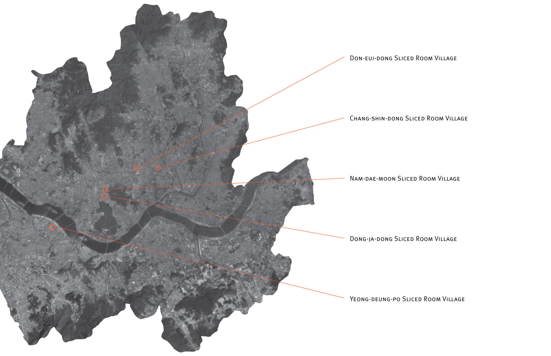 Sliced room villages in Seoul