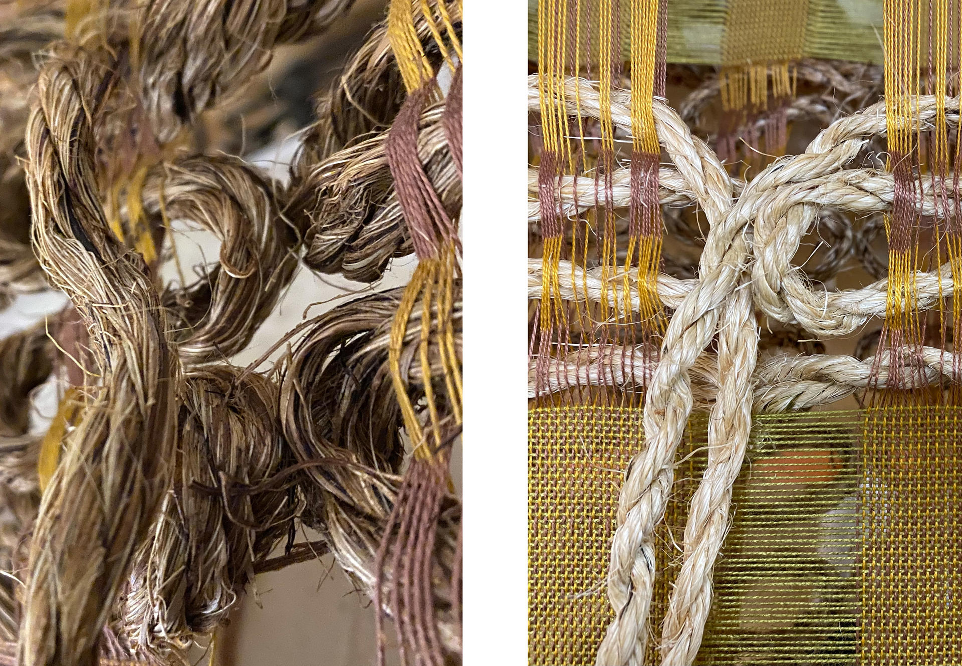 Close Up images of Handwoven Textile