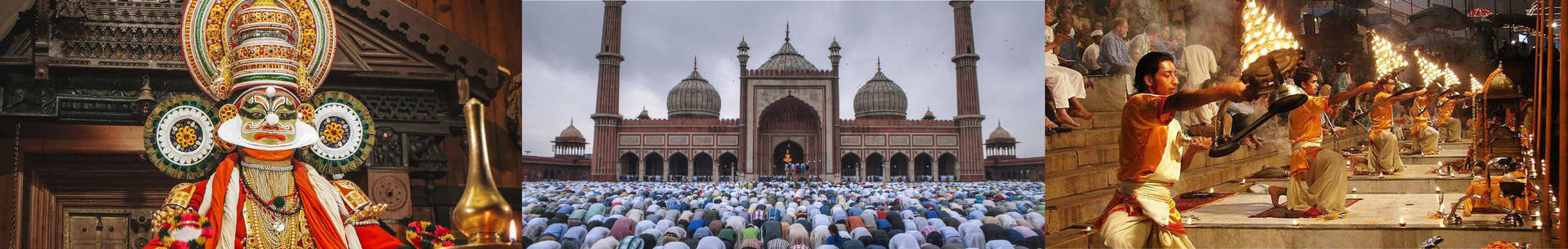 Examples of certain actions that classify as rituals - such as traditional dance recital, Friday Islamic Prayer and Hindu religious ritual of river worship.