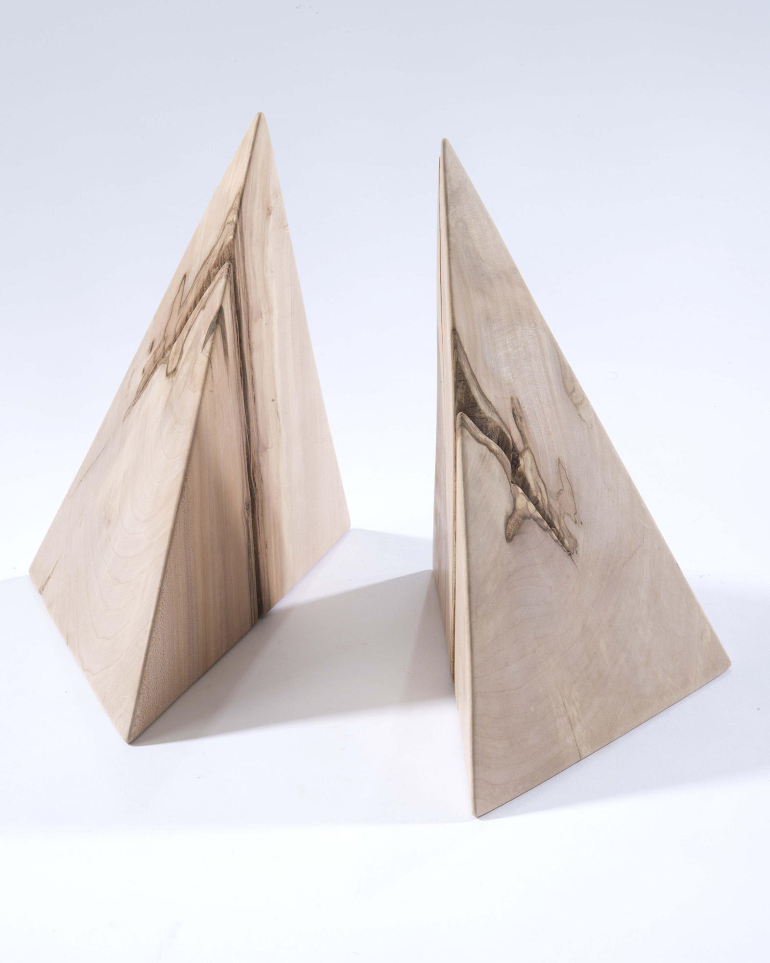 Maple book ends