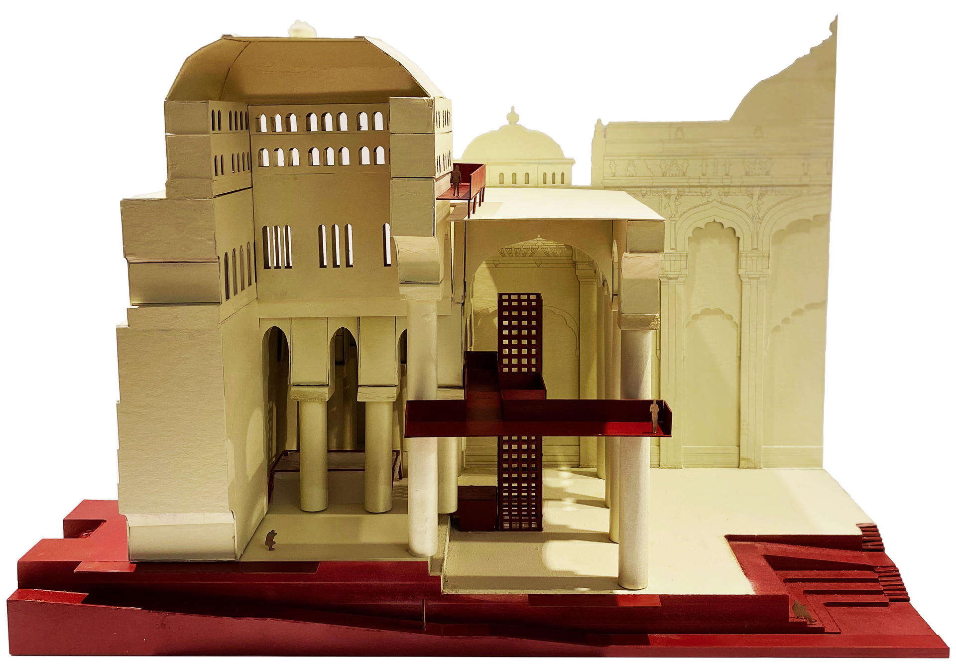 Sectional Model of the proposal