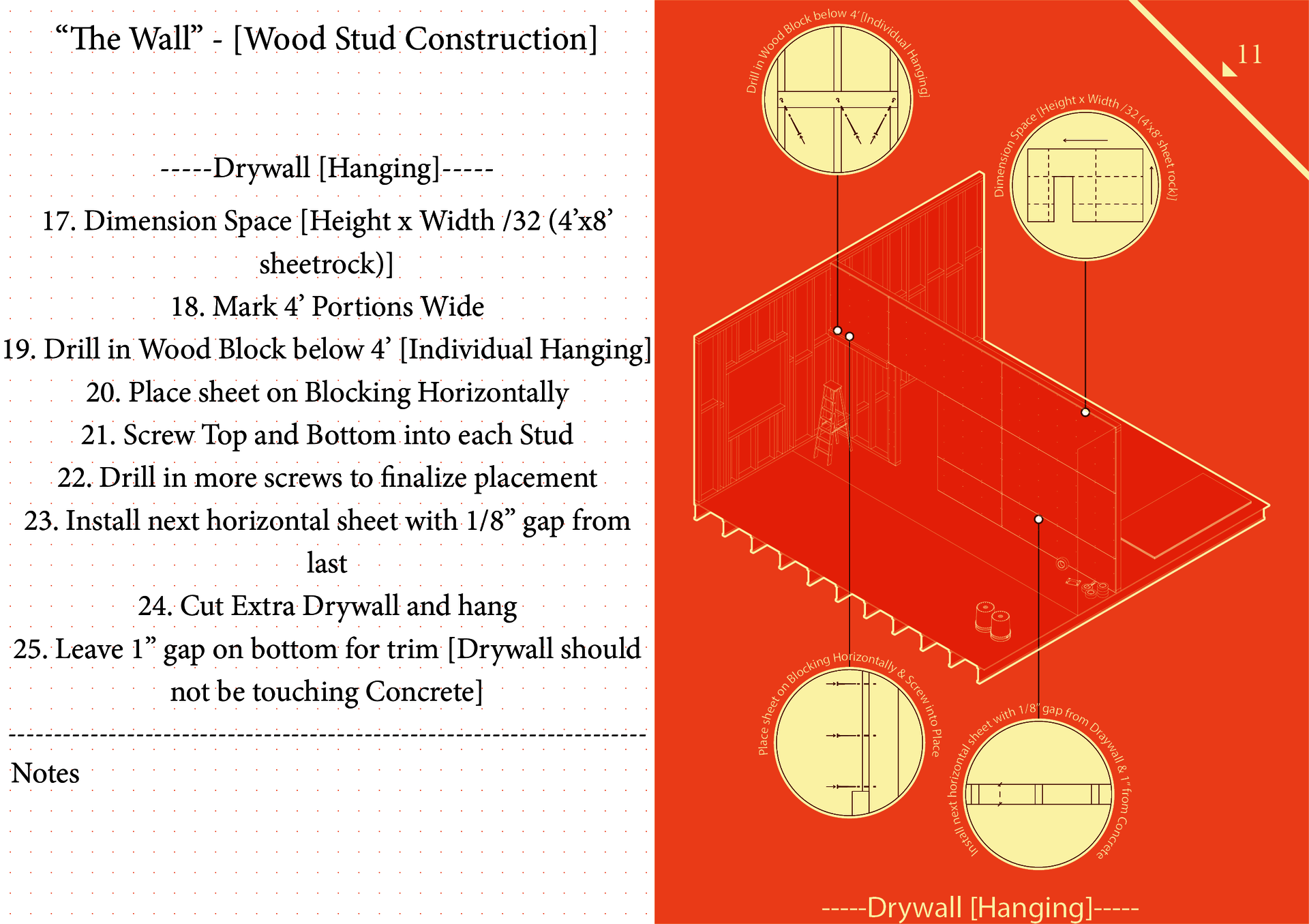 The main focus of the thesis comes in the form of instructions focused on describing the process of both building an unbuilding.