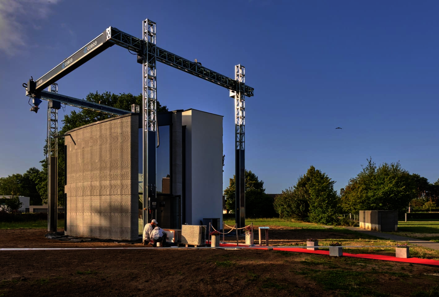 COBOD’s large, gantry-based Construction 3D Printer