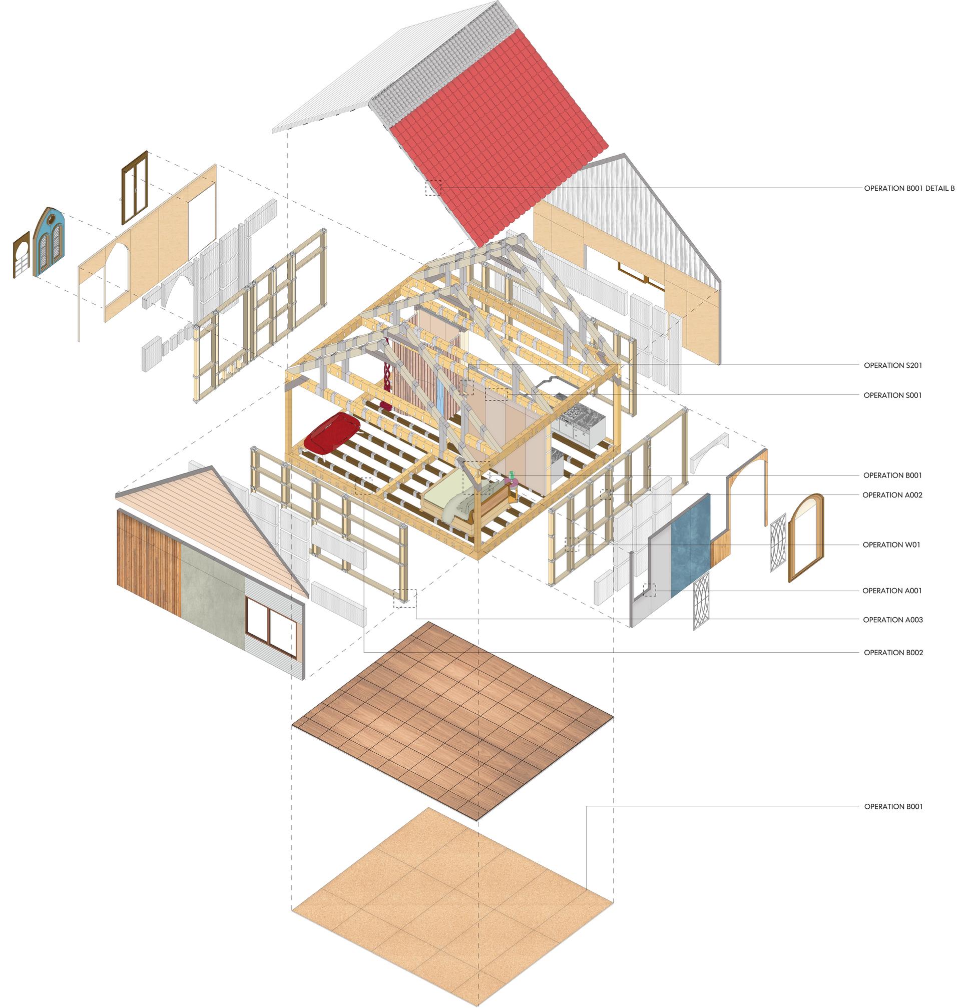 Reversable building system – Environment 01