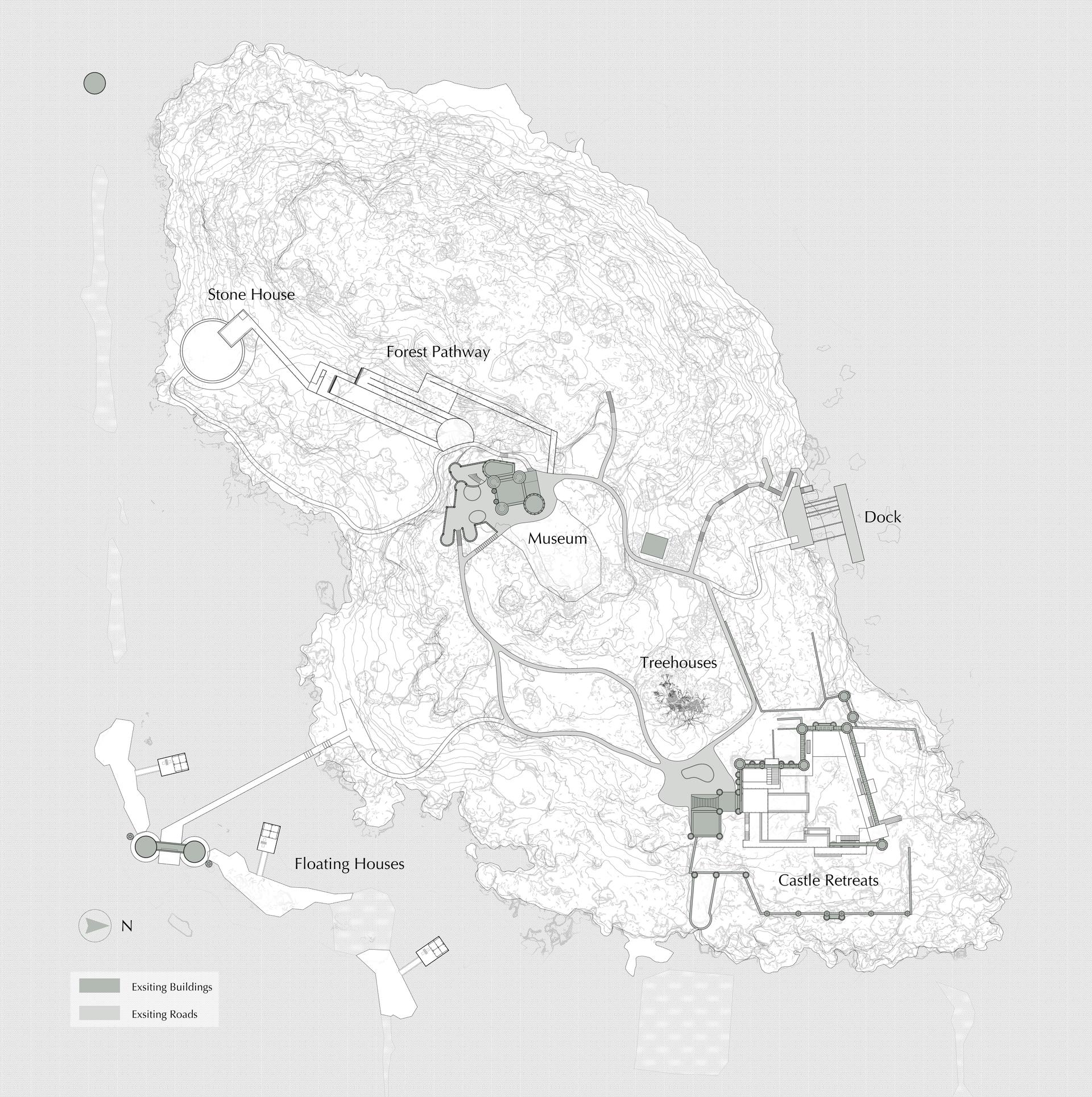 The Pollepel Island after the design
