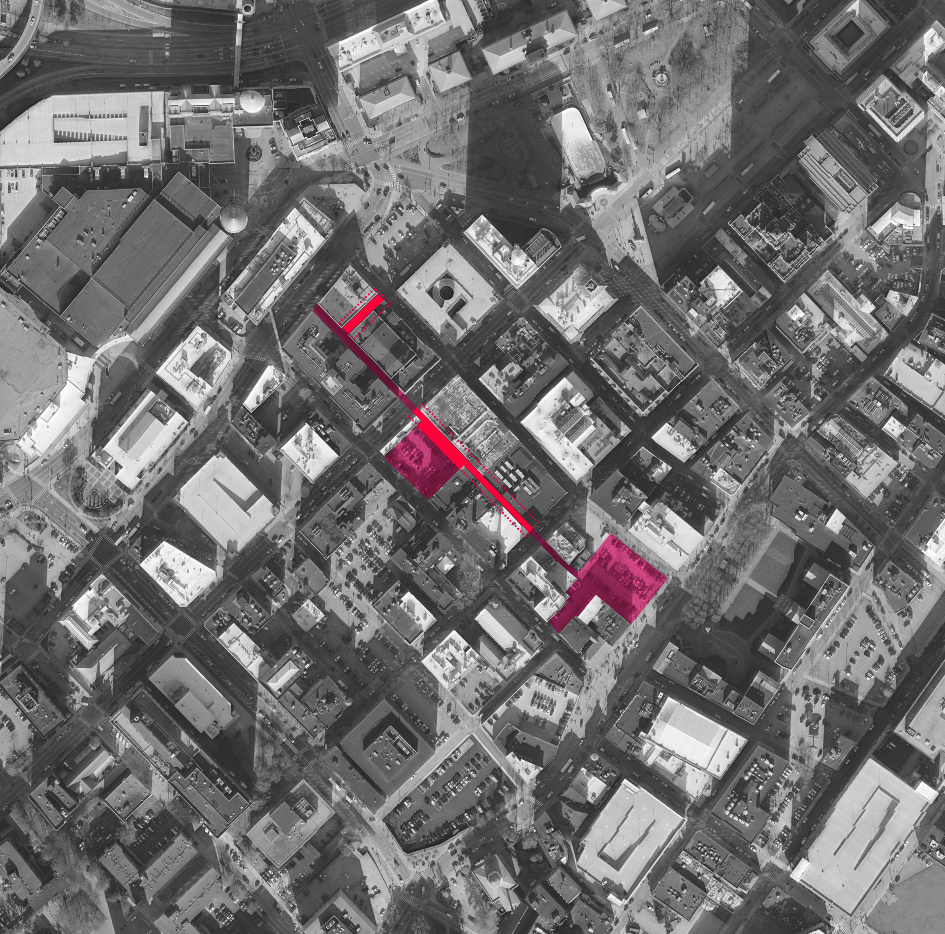 A map of downtown pvd and my site