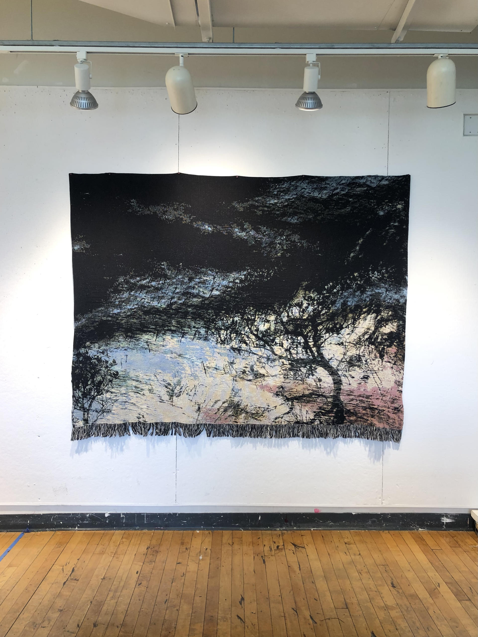 Land, Untitled - jacquard woven