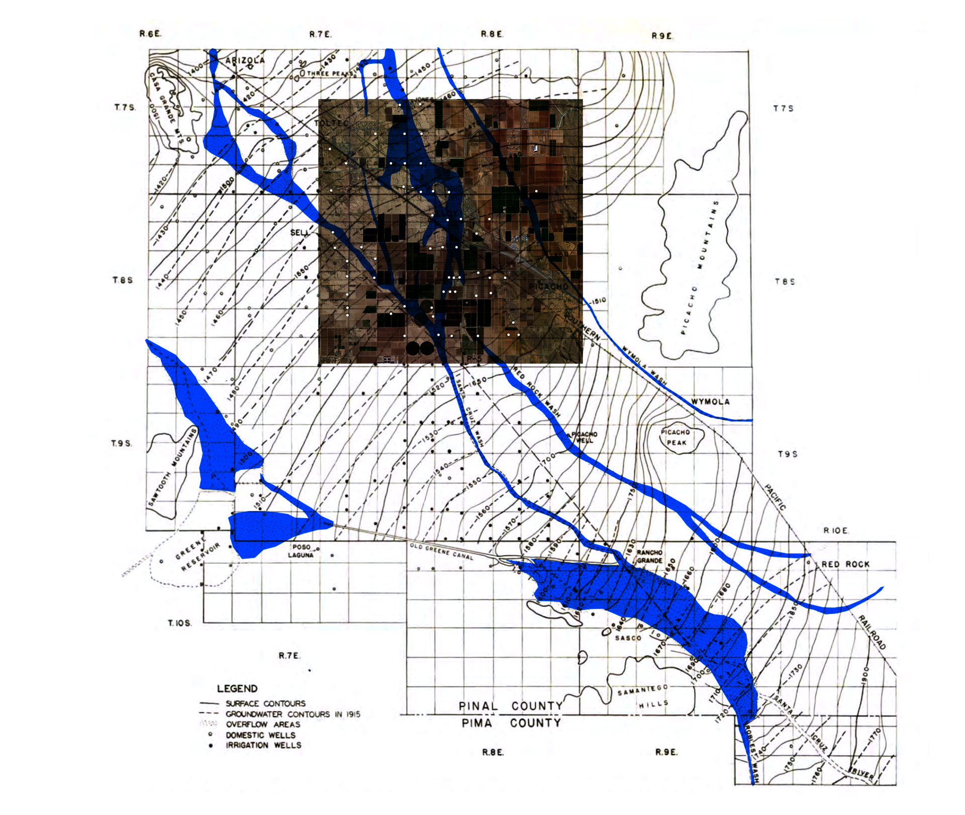 The wash system is a vital part of desert ecology. However, agriculture and urban development hinder the proper functioning of the wash system.