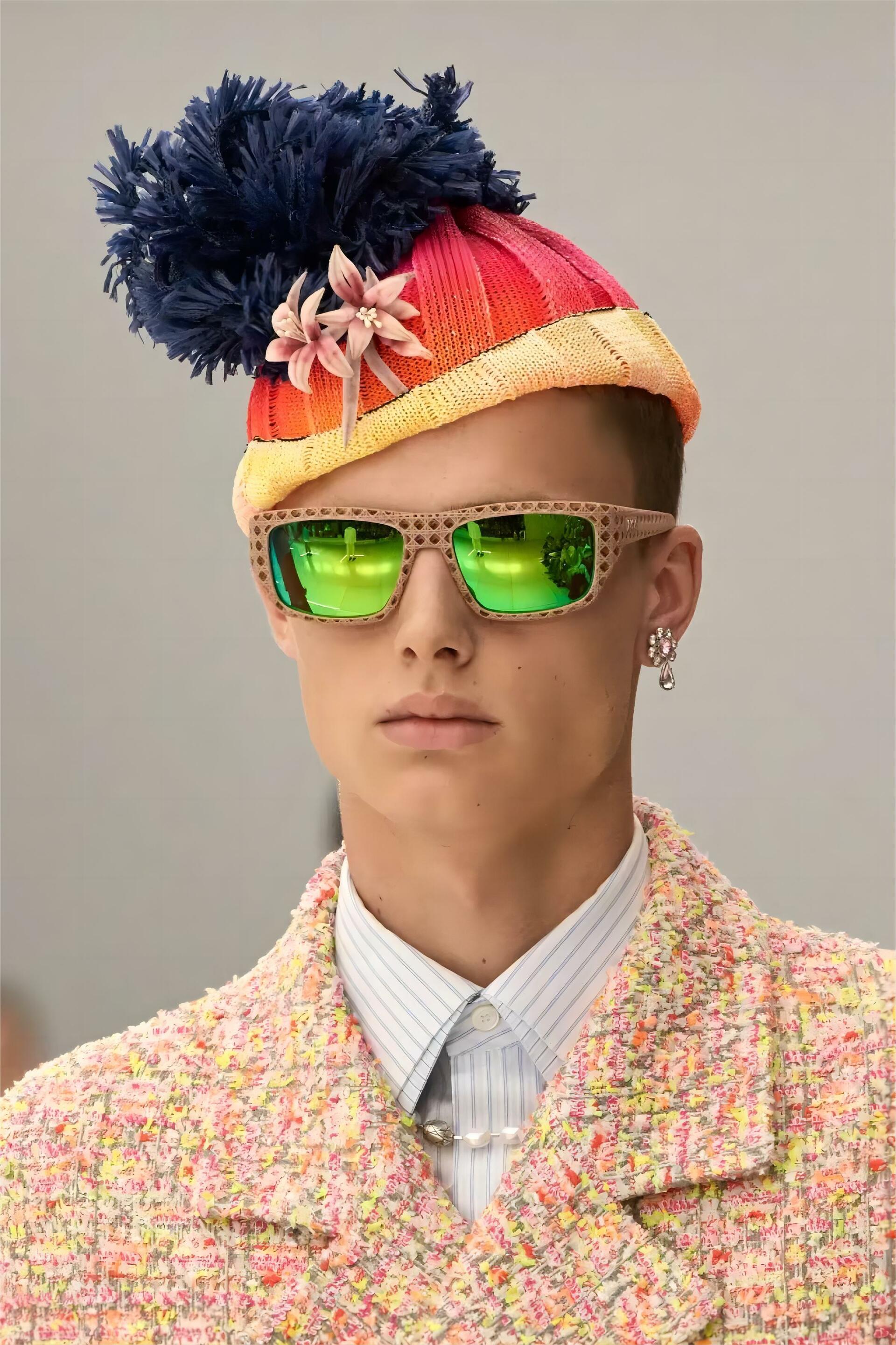  Velvet Flower in Dior Spring/Summer 2024 Menswear Collection