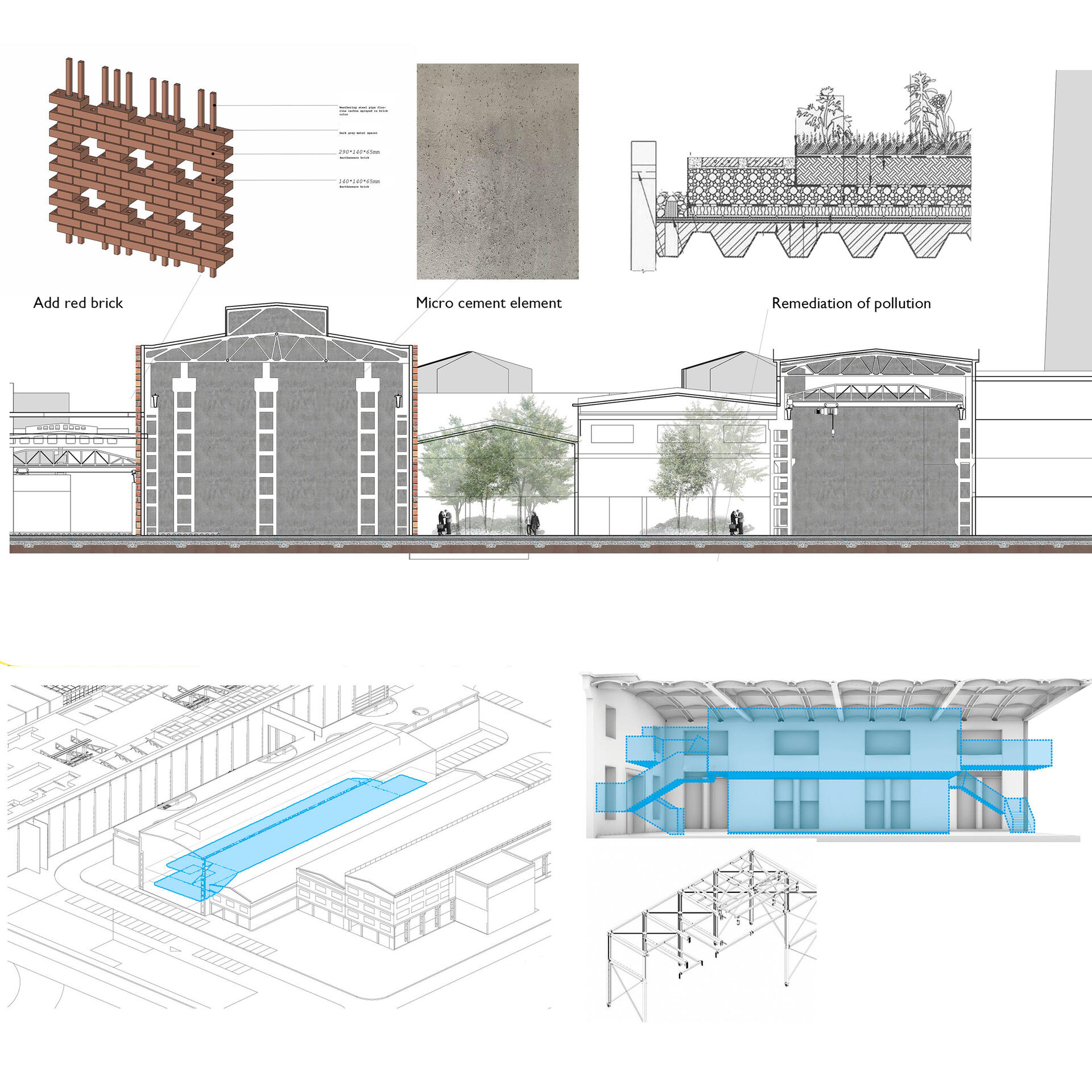 The site restoration and structural changes of the Hanyang Ironworks. 