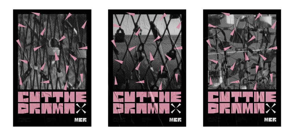 Poster designs for the rebrand of the Museum of Broken Relationships