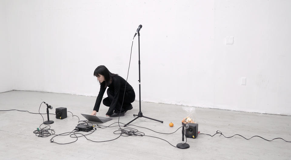 Video installation by Qihang Li