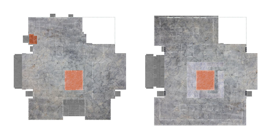 Floor plans (material overlays)