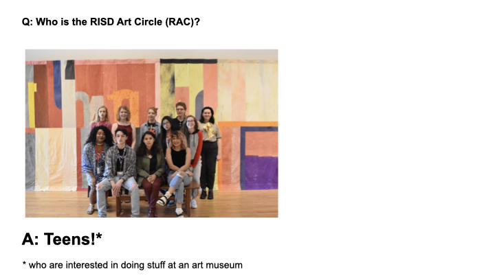 Picture of RISD Art Circle Members