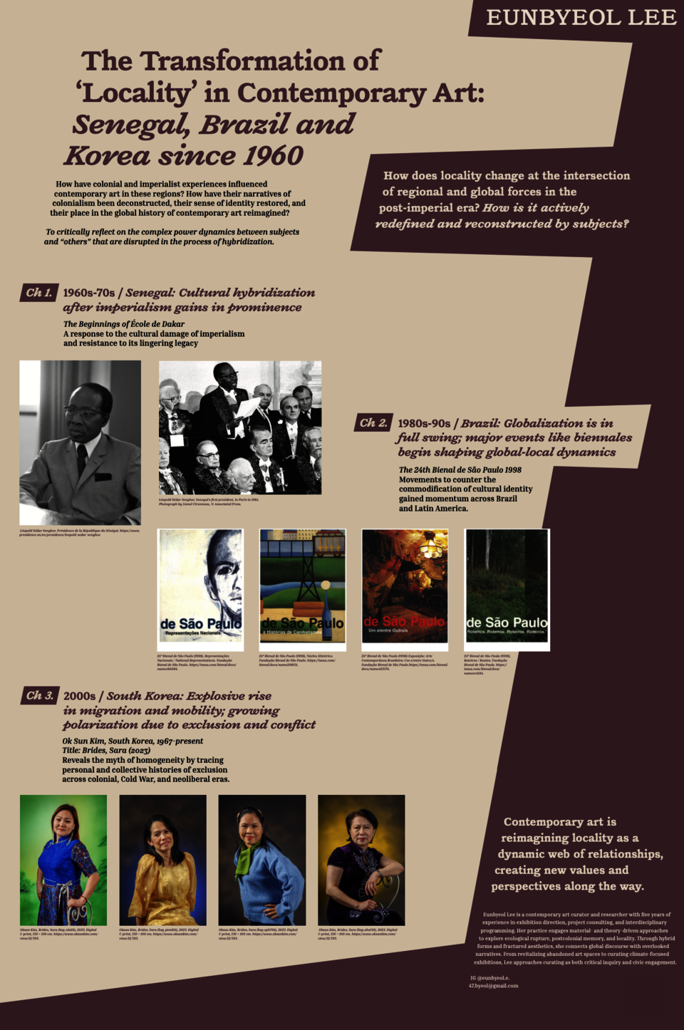 How does locality change at the intersection of regional and global forces in the post-imperial era?