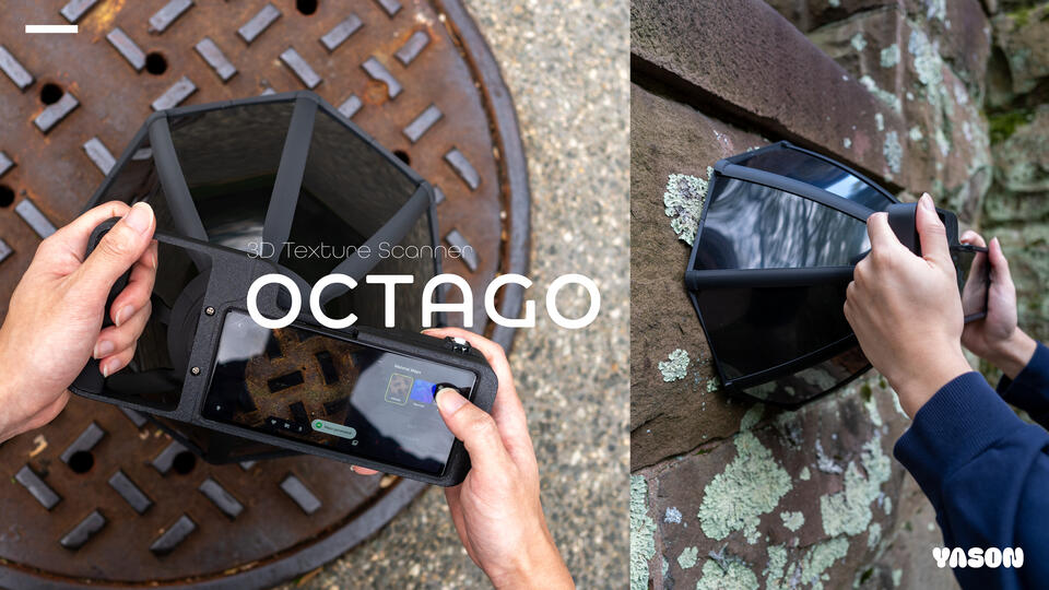 OCTAGO Texture scanner made by Yason