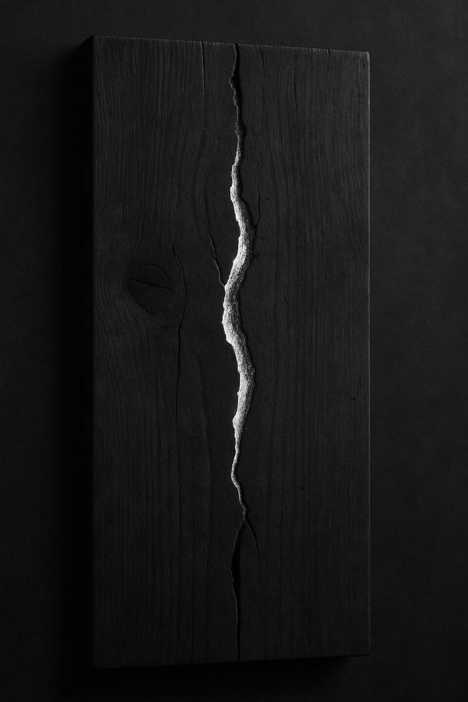 This piece is a quiet countdown— tracing the time that has passed from moments that fracture our sense of time.